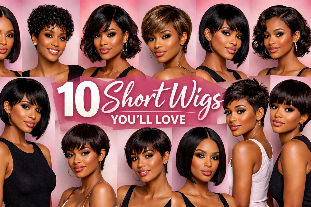 Are you thinking about going short but scared to cut your own hair? You ...