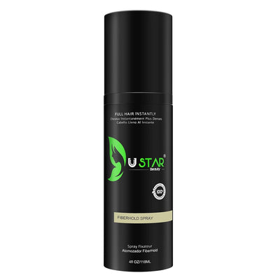 Ustar Hair Fibers Gift Pack – Black 12g With 4-in-1 Applicator & Refill Bag – Hair Loss Concealer Thickening Fibers - View #5