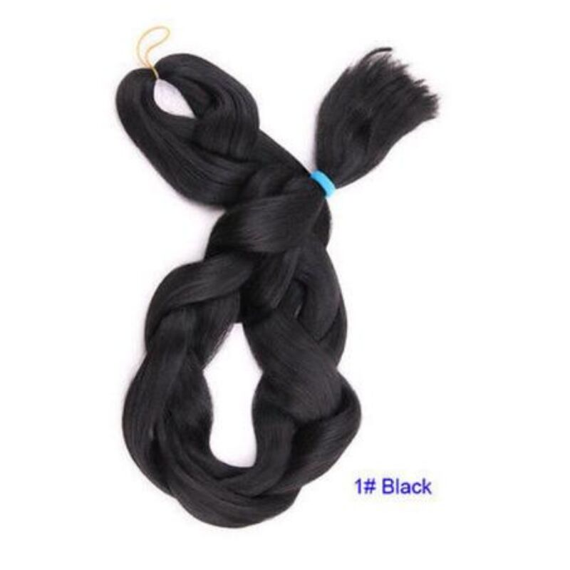 Kanekalon Super Braids 82 Inch Long Bulk Braiding Hair